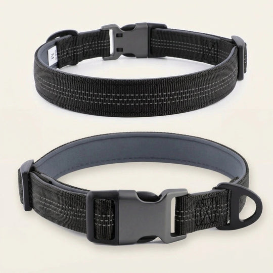 SafeWalk padded collars - Red and Black