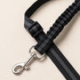Close-up of the SafeBelt rotating metal clip and elastic section