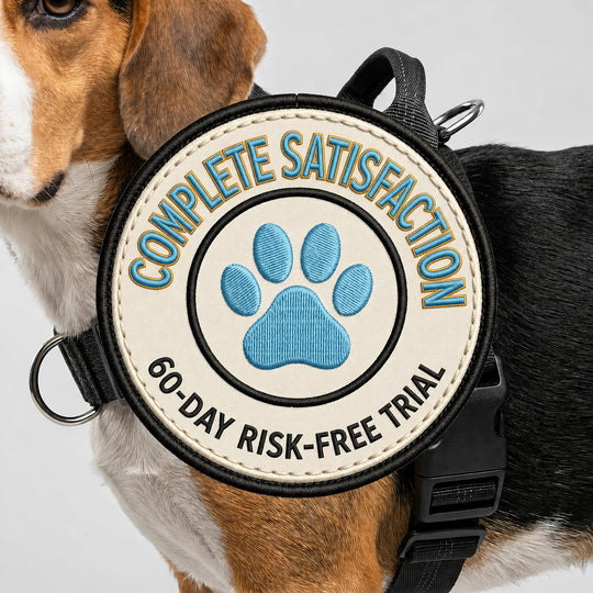 SafeWalk complete satisfaction and 60-day risk-free trial illustration