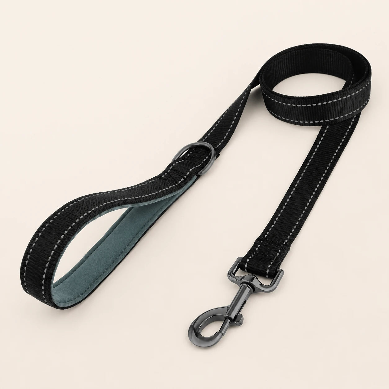 SafeWalk strong padded training leash - Black