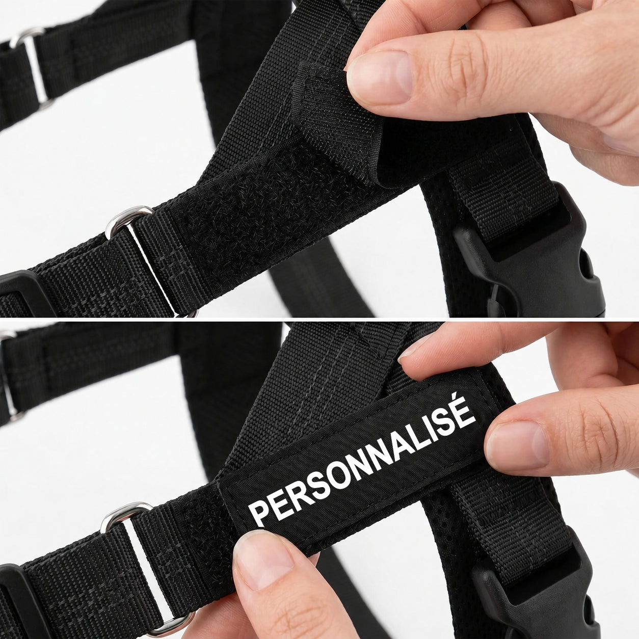 Médaille personnalisée amovible du harnais SafeWalk